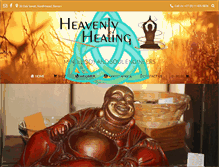 Tablet Screenshot of heavenlyhealing.co.za